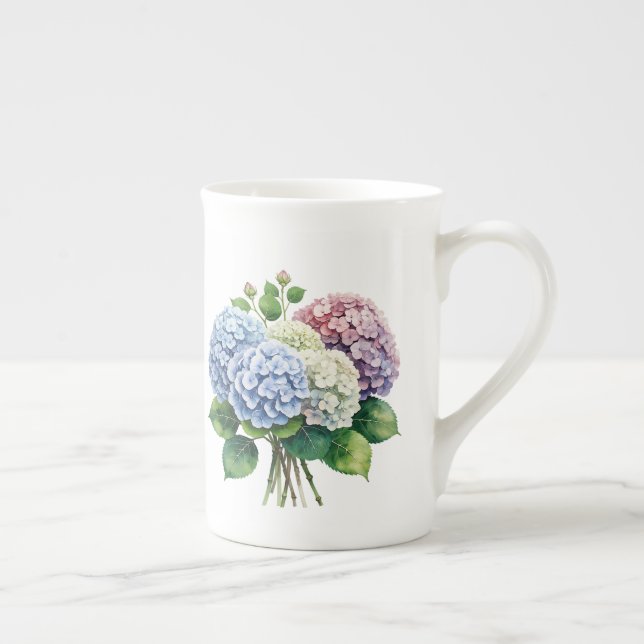 Tasse En Porcelaine Floral  (Droite)