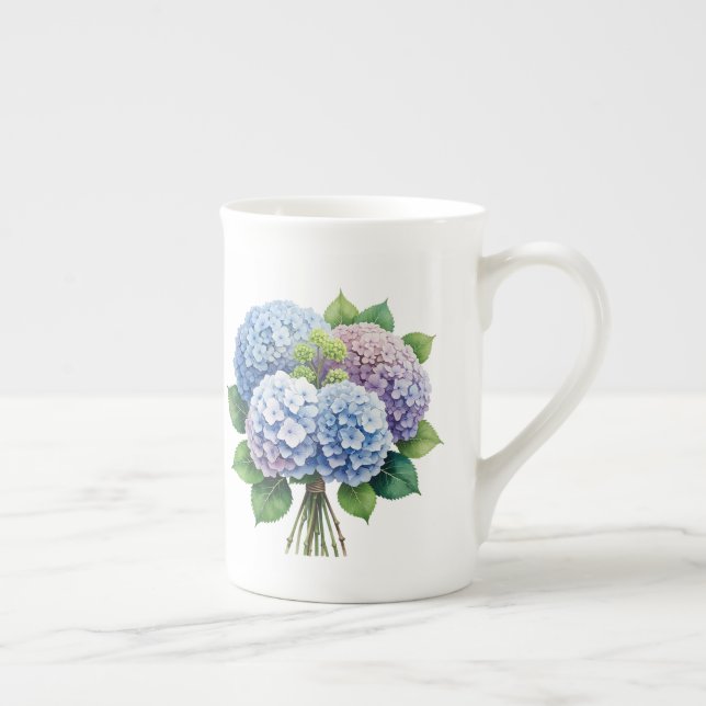 Tasse En Porcelaine Floral  (Droite)