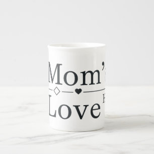 Tasse En Porcelaine Formule Amour de Maman