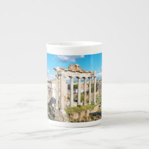 Tasse En Porcelaine Forum romain