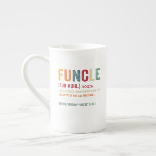 Tasse En Porcelaine Funcle Funny Uncle Définition, Awesome Legend Hero