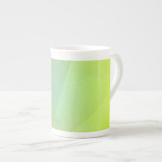 Tasse En Porcelaine Gradation géométrique jaune moderne