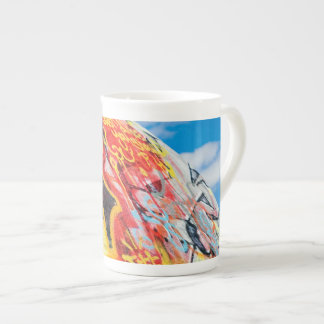 Tasse En Porcelaine graffiti de planète