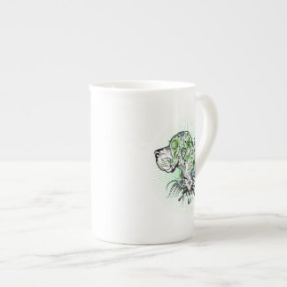 Tasse En Porcelaine Grand Danois Portrait inspiré du Mexique