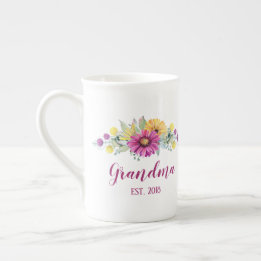 Tasse En Porcelaine Grand-mère, Mamaw, Grams...