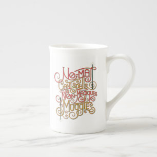 Tasse En Porcelaine Graphique de traductions localisées MUGGLE™