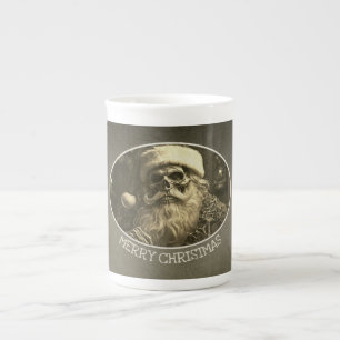 Tasse En Porcelaine Grim Noël - Père Noël squelette 65609