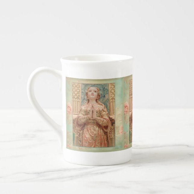 Tasse En Porcelaine Guardian Angel painting coffee cups (Gauche)