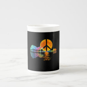 Tasse En Porcelaine Guitar Lake Shadow