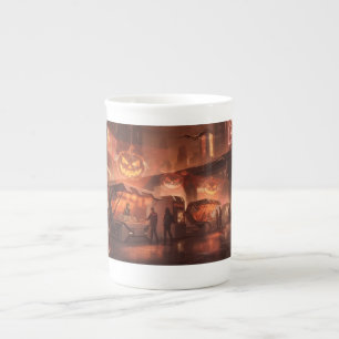 Tasse En Porcelaine Halloween