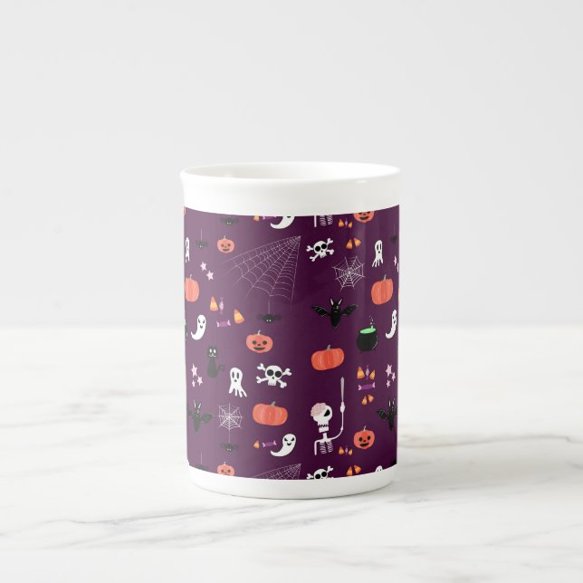 Tasse En Porcelaine Halloween (Devant)