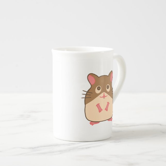 Tasse En Porcelaine Hammy Hamster (Devant droit)