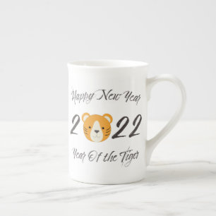 Tasse En Porcelaine Happy New Year 2022