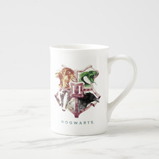 Tasse En Porcelaine Harry Potter| Aquarelle de crête HOGWARTS™
