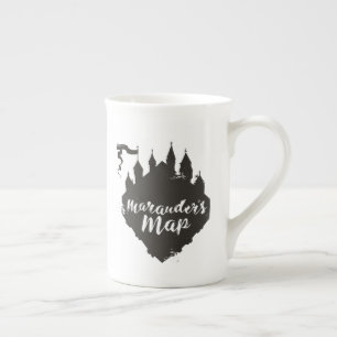 Tasse En Porcelaine Harry Potter   Château HOGWARTS™ Carte du Maraudeu