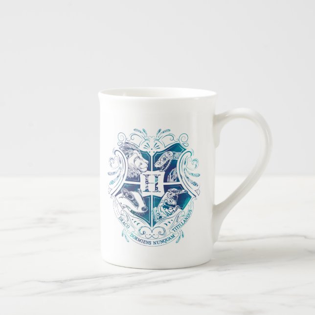 Tasse En Porcelaine Harry Potter| Crest Aguamenti HOGWARTS™ (Droite)