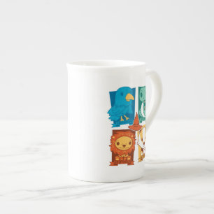 TASSE EN PORCELAINE HARRY POTTER™   MAISONS DE PÉPÉES HOGWARTS™