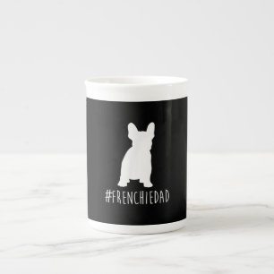 Tasse En Porcelaine hashtag frenchie dad french bulldog dad