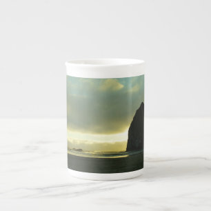 Tasse En Porcelaine Haystack Rock, Cannon Beach Ou.Musique spécialis