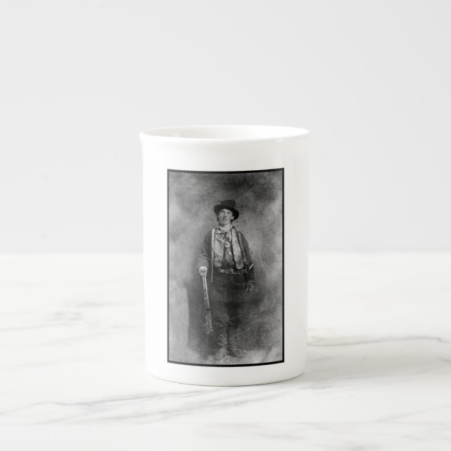 Tasse En Porcelaine Henry McCarty, Billy, l'hors-la-loi de l'Ancien Ou (Devant)