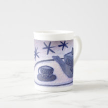 ...heure du thé....art de Jutta Gabriel...