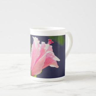 Tasse En Porcelaine Hibiscus au soleil clair