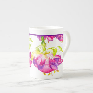 Tasse En Porcelaine Holi dans une boule de Chine osseuse