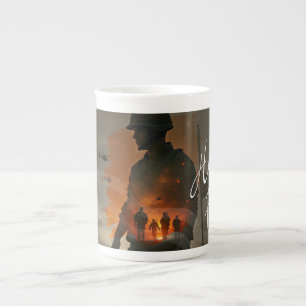 Tasse En Porcelaine Honorer les disparus – Se souvenir de leur sacrifi