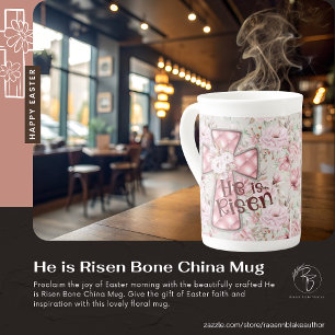 Tasse En Porcelaine Il est ressuscité dans la boue de Chine osseuse