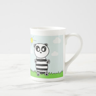 Tasse En Porcelaine Illustration de Panda Mignon