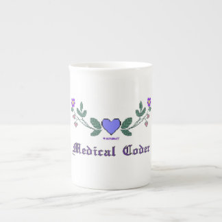 Tasse En Porcelaine Impression Médicale Codeur bleu CS