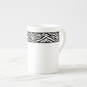 Tasse En Porcelaine Imprimer Mug-Zebra de la Chine osseuse