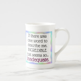Tasse En Porcelaine Incroyable est inexact