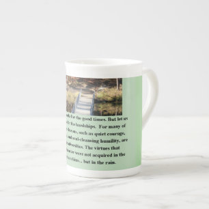 Tasse En Porcelaine Inspiration Quiet Courage