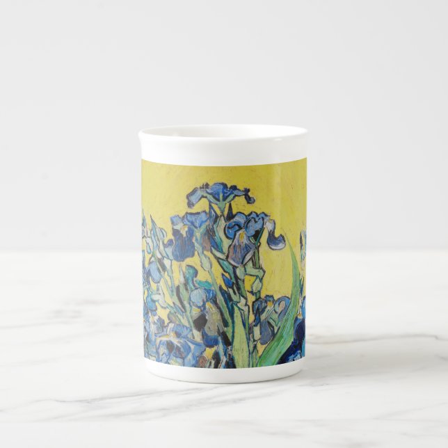 Tasse En Porcelaine Irises Vincent van Gogh (Devant)