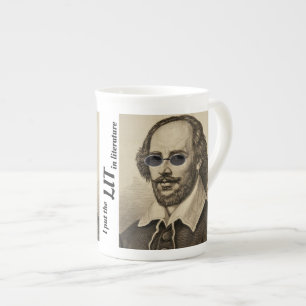 Tasse En Porcelaine J'ai mis le LIT en littérature Shakespeare