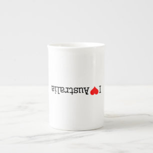 Tasse En Porcelaine J'aime l'Australie