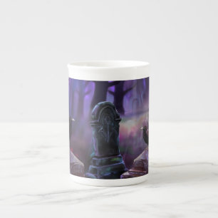 Tasse En Porcelaine Jamais plus, Cimetière Corbeau, Zombie