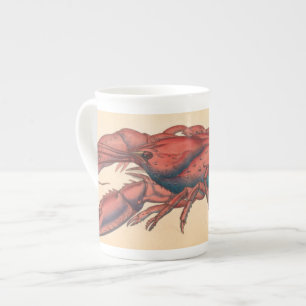 Tasse En Porcelaine James Sowerby Homard serbé