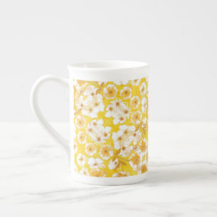 Tasse En Porcelaine Jardin botanique Mazipoodles - Butterscotch Jaune