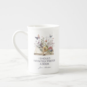 Tasse En Porcelaine Je devrais infiniment préférer un livre II - Jane