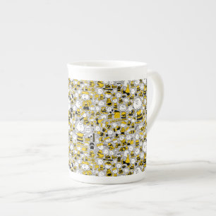 Tasse En Porcelaine Je Suis Charlie Motif Brown
