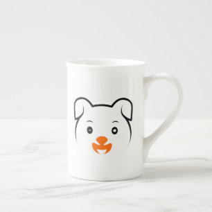 Tasse En Porcelaine Joli chiot