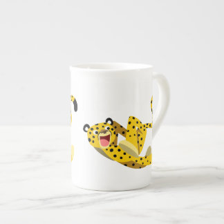 Tasse En Porcelaine Joli dessin animé Cheetah