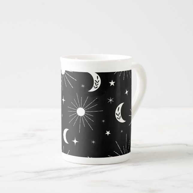 Tasse En Porcelaine Jour et nuit 3 (Devant droit)