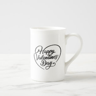 Tasse En Porcelaine Joyeuse Saint-Valentin-23823