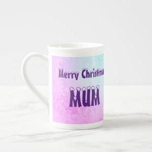 Tasse En Porcelaine Joyeux cadeau de maman Noël