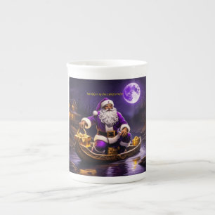 Tasse En Porcelaine Joyeux Noël Cajun