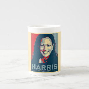 Tasse En Porcelaine Kamala Harris pour le président 2024 - Hope