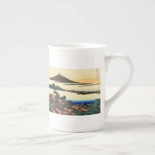 Tasse En Porcelaine Katsushika Hokusai Dawn dans la province de Kai
